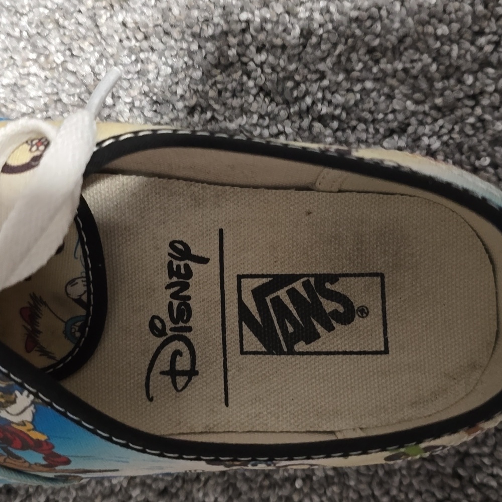 Disney Vans Off The Wall Sneakers Size 10 - Picture 5 of 6